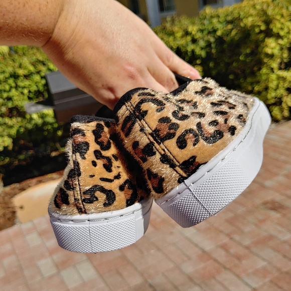 Anna Leopard Print Slip On Sneaker Shoes Size 7.5 - Picture 7 of 8